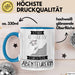 Abenteurerin Tasse Geschenk Becher Stark Attraktiv Furchtlos Abenteurerin Lustige Geschenkidee Blau Trendation