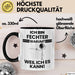 Fechter Geschenk Tasse Lustiger Spruch Ich Bin Fechter Warum Weil Ich Es Kann Geschenkidee Bester Fechter Geburtstag Kaffee-Becher Trendation