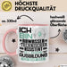 Abwassertechnischer Assistent Ausbildung Tasse Geschenk Ich Bin Abwassertechnischer Assistent In Der Ausbildung Ich Darf Das Geschenkidee Spruch Rosa Trendation
