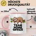 Bürokollege Faultier Tasse Geschenk Lustige Geschenkidee Team Home Office Rosa Trendation