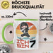 Kinder Tasse Geschenk Ich Bin 7 Ninja Junge Geburtstag Spruch Grün Trendation