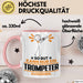 Trompeter Geschenk Tasse So Gut Kann Nur Ein Trompeter Aussehen Geschenkidee Kaffee-Becher Rosa Trendation