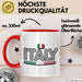 Italien Italien Karte Tasse Geschenk Lustige Geschenkidee Spruch Italien Rot Trendation