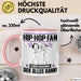 Hip-Hop-Fan Tasse Geschenk für Hip-Hop-Fan Der Mann Der Alles Kann Geschenkidee zum Geburtstag Rosa Trendation