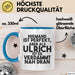 Ulrich Tasse Niemand Ist Perfekt, Aber Als Ulrich Ist Er Verdammt Nah Dran Blau Trendation