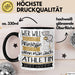 Athletin Tasse Geschenk Spruch Wer Will Schon Prinzessin Sein Wenn Man Auch Athletin Sein Kann Trendation