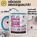 Gleitschirmfliegerin Tasse Geschenk Spruch Wer Will Schon Prinzessin Sein Wenn Man Auch Gleitschirmfliegerin Sein Kann Blau Trendation