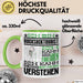 Rucksacktourist Geschenk Kaffee-Tasse Geschenkidee für Rucksacktourist Ich Bin Rucksacktourist Ich Kann Es Dir Erklären Jedoch Nicht Für Dich Verstehen Spruch Lustig Grün Trendation