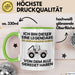 Geländewagenfahrer Geschenk Tasse Lustige Geschenkidee Geburtstag für Geländewagenfahrer Ich Bin Dieser Legendäre Geländewagenfahrer Von Dem Alle Geredet Haben Kaffee-Becher Grün Trendation