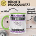 Tierfotograf Tasse Geschenk für Tierfotograf Geburtstag Lustiger Spruch Kaffee-Becher Was Ist Deine Superkraft Grün Trendation