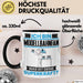 Modellbahnfan Tasse Geschenk für Modellbahnfan Geburtstag Lustiger Spruch Kaffee-Becher Was Ist Deine Superkraft Schwarz Trendation