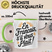 Französischlehrer Unterricht Tasse Geschenk Lustige Geschenkidee Spruch En Français S’Il Vous Plaît Grün Trendation