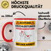 Pferdebesitzer Tasse Geschenk Lustiger Spruch Geschenkidee für Pferdebesitzer Achtung Hochleistungs Pferdebesitzer Bei Der Arbeit Rot Trendation