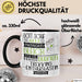 Trekking-Enthusiastin Geschenk Becher Tasse Gott Schuf Alle Menschen Gleich Nur Die Besten Durfeten Trekking-Enthusiastin Werden Geschenkidee Lustig Trendation