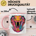 Reptil Schlange Tier Tasse Geschenk Lustige Geschenkidee Spruch Rosa Trendation