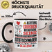Stiefschwager Geschenk Tasse Lustiger Spruch Erheben Sie Sich Der Stiefschwager Betritt den Raum Schwarz Trendation