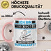 Musikschüler Tasse Geschenk für Musikschüler Geburtstag Lustiger Spruch Kaffee-Becher Was Ist Deine Superkraft Rosa Trendation