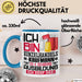 Einzelhandelskaufmann Ausbildung Tasse Geschenk Ich Bin Einzelhandelskaufmann In Der Ausbildung Ich Darf Das Geschenkidee Spruch Blau Trendation