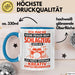 Schlagzeugspieler Schlagzeuger Schlagzeug Tasse Geschenk Lustige Geschenkidee Spruch Ich Mache Keine Fehler Beim Schlagzeug Spielen Blau Trendation