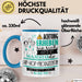 Hip-Hop-Produzentin Tasse Geschenk Lustiger Spruch Bitte Erheben Sie Sich Seine Majestät Die Hip-Hop-Produzentin Betritt Den Raum Blau Trendation