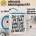 Petra Tasse Geschenk Dat Is So'n Petra Ding Dat Raffste Eh Nicht Geschenkidee Becher mit Name Blau Trendation