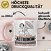 Astronom Geschenk Tasse Ich Bin Astronom Aber Sag Doch Einfach Superheld Lustige Geschenkdiee für Astronom Kaffee-Becher Rosa Trendation