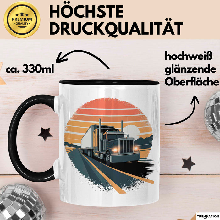 Lkw Fahrer Tasse Geschenkidee Fernfahrer Lustiger Spruch Geschenkidee Lustig Trendation