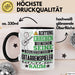 Gitarrenspieler Geschenk Tasse Lustiger Spruch Erheben Sie Sich Der Gitarrenspieler Betritt den Raum Schwarz Trendation