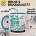 Posaunistin Tasse Geschenk Spruch Wer Will Schon Prinzessin Sein Wenn Man Auch Posaunistin Sein Kann Blau Trendation