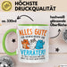 Büroarbeit Kollege Tasse Geschenk Lustige Geschenkidee Spruch Alles Gute Für Deinen Neuen Job Verräter Grün Trendation