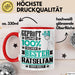 Rätselfan Geschenk Lustiger Spruch für Rätselfan Geschenkidee Bester Rätselfan Der Welt Rot Trendation