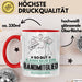 Bandmitglied Geschenk Tasse So Gut Kann Nur Ein Bandmitglied Aussehen Geschenkidee Kaffee-Becher Rot Trendation