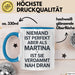 Martina Tasse Geschenk Niemand Ist Perfekt Martina Verdammt Nah Dran Geschenkidee Blau Trendation