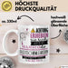 Gleitschirmlehrerin Tasse Geschenk Lustiger Spruch Bitte Erheben Sie Sich Seine Majestät Die Gleitschirmlehrerin Betritt Den Raum Weiß Trendation