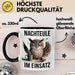 Nachteule Nachtarbeiter Tasse Geschenk Lustige Geschenkidee Spruch Nachteule Im Einsatz Trendation