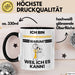Tierphysiotherapeut Geschenk Tasse Lustiger Spruch Ich Bin Tierphysiotherapeut Warum Weil Ich Es Kann Geschenkidee Bester Tierphysiotherapeut Geburtstag Kaffee-Becher Trendation