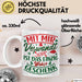Weihnachten Tasse Geschenk Mit Mir Verwandt Zu Sein Ist Das Einzig Wahre Geschenk Familie Bruder Schwester Geschwister Humor Weiß Trendation