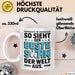 Bester Sohn Kinder Tasse Becher Geschenk Lustige Geschenkidee Spruch So Sieht Der Beste Sohn Der Welt Aus Weiß Trendation