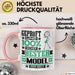 Model Geschenk Lustiger Spruch für Model Geschenkidee Bester Model Der Welt Rosa Trendation
