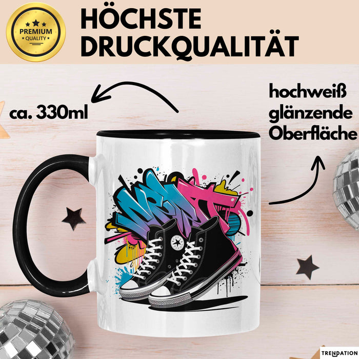 Streetwear Fan Tasse Geschenkidee für Stil Experte Trendation