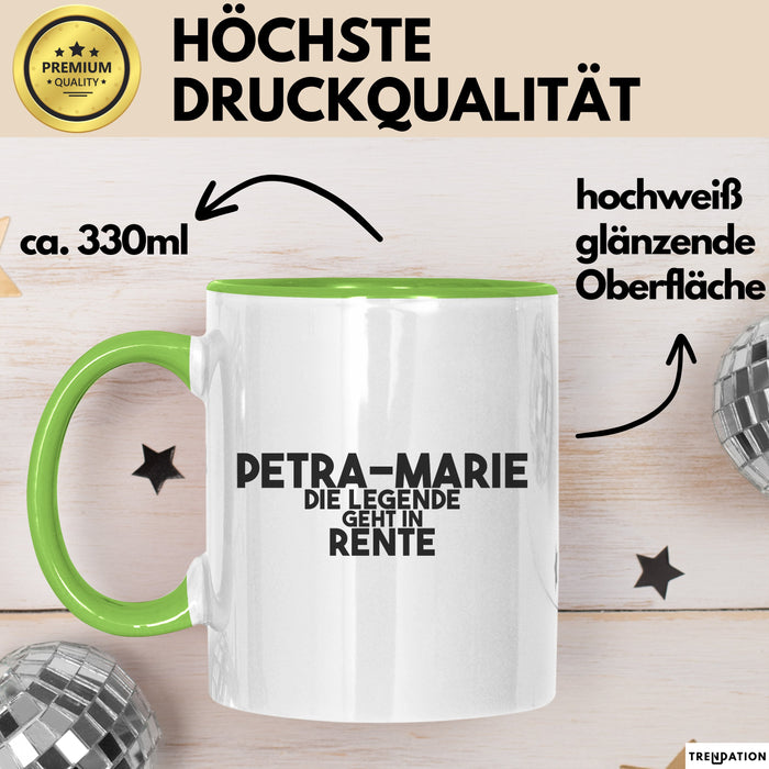 Petra-Marie Tasse Petra-Marie – Die Legende Geht In Rente Geschenk