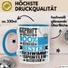 Schwimmsportler Geschenk Lustiger Spruch für Schwimmsportler Geschenkidee Bester Schwimmsportler Der Welt Blau Trendation