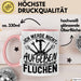 Handwerker Geschenk Tasse Ich Werde Nicht Aufgeben Aber Fluchen KFZ Mechaniker Hausmeister Elektroniker Anlagenmechaniker Rosa Trendation