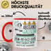 Drum-and-Bass-DJane Tasse Geschenk Lustig Abstand Halten Hochleistungs-Drum-and-Bass-DJane Mit Drang Zur Perfektion Bei Der Arbeit Rot Trendation