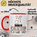 Geschenk für Vogelzüchterin Tasse Lustige Geschenkidee Geburtstag Ich Bin Vogelzüchterin Ich Darf Das Rot Trendation