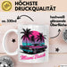 Miami Florida USA Tasse Geschenk Lustige Geschenkidee Spruch Strand Weiß Trendation