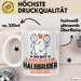 Halbbruder Geschenk Tasse So Gut Kann Nur Ein Halbbruder Aussehen Geschenkidee Kaffee-Becher Weiß Trendation