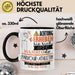 Parkour-Athletin Tasse Geschenk Lustiger Spruch Bitte Erheben Sie Sich Seine Majestät Die Parkour-Athletin Betritt Den Raum Schwarz Trendation