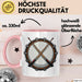 Schlagzeuger Tasse Geschenkidee für Beatmacher Fans Rosa Trendation