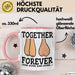 Ehemann Ehefrau Paare Jahrestag Tasse Geschenk Lustige Geschenkidee Spruch Für Immer Zusammen Rosa Trendation
